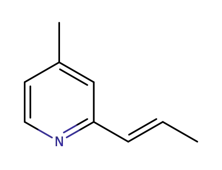 (E)-4-methyl-2-(prop-1-en-1-yl)pyridine