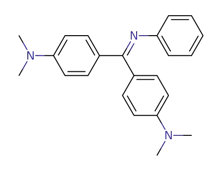 Molecular Structure of 26514-42-1 (Benzenamine, 4,4'-(phenylcarbonimidoyl)bis[N,N-dimethyl-)