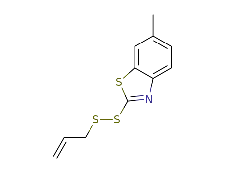2-(allyldisulfanyl)-6-methylbenzo[d]thiazole