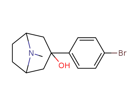 3-(4-bromophenyl)-8-methyl-8-aza-bicyclo[3.2.1]octan-3-ol