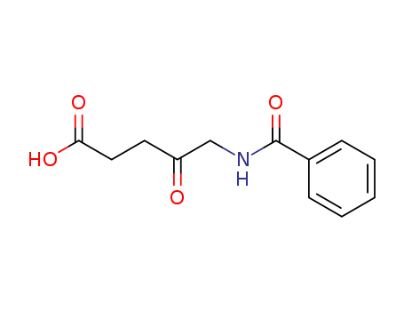 Pentanoic acid, 5-(benzoylamino)-4-oxo-