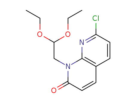 7-chloro-1-(2,2-diethoxyethyl)-1,2-dihydro-1,8-naphthyridin-2-one