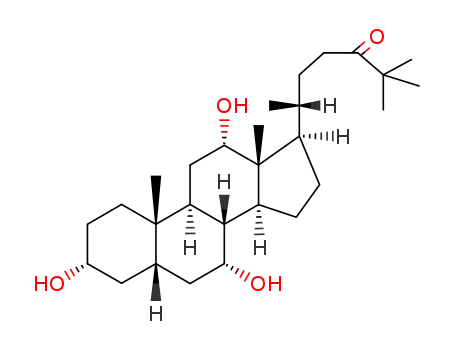 3α.7α.12α-trihydroxy-25-methyl-5β-cholestanone-(24)