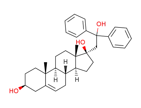 21,21-diphenyl-17βH-pregnene-(5)-triol-(3β,17,21)