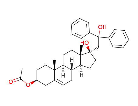 acetic acid-(17,21-dihydroxy-21,21-diphenyl-17βH-pregnen-(5)-yl-(3β)-ester)