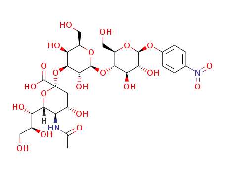 4-nitrophenyl O-(5-acetamido-3,5-dideoxy-D-glycero-α-D-galacto-2-nonulopyranosylonicacid)-(2→3)-O-β-D-galactopyranosyl-(1→4)-β-D-glucopyranoside