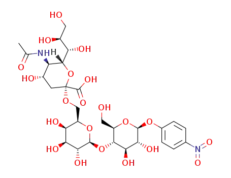 4-nitrophenyl O-(5-acetamido-3,5-dideoxy-D-glycero-α-D-galacto-2-nonulopyranosylonicacid)-(2→6)-O-β-D-galactopyranosyl-(1→4)-β-D-glucopyranoside