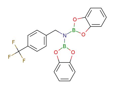 N-(benzo[d][1,3,2]dioxaborol-2-yl)-N-(4-(trifluoromethyl)benzyl)benzo[d][1,3,2]dioxaborol-2-amine