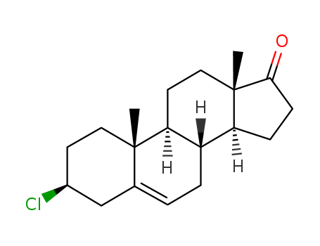 Androst-5-en-17-one,3-chloro-, (3b)- cas  897-01-8