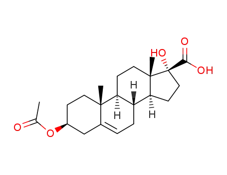 17-hydroxy-3β-acetoxy-21-nor-pregnen-(5)-oic acid-(20)