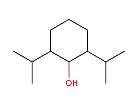 Molecular Structure of 95299-24-4 (Cyclohexanol, 2,6-bis(1-methylethyl)-)