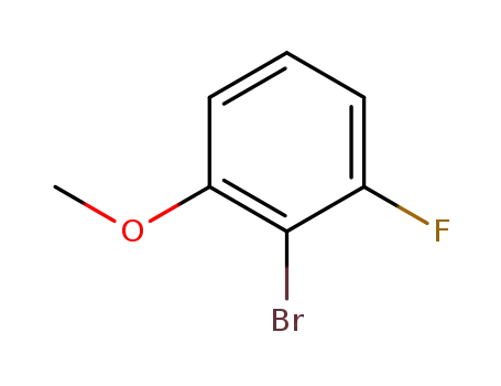 Molecular Structure of 446-59-3 (2-Bromo-3-fluoroanisole)