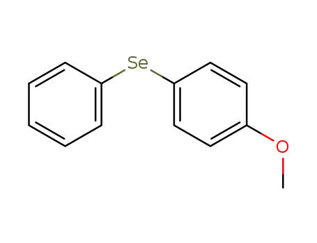 Molecular Structure of 80448-01-7 (Benzene, 1-methoxy-4-(phenylseleno)-)