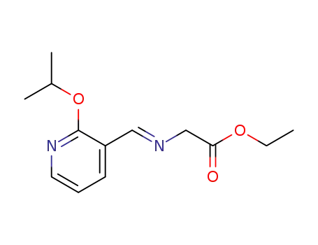 (E)-ethyl 2-(((2-isopropoxypyridin-3-yl)methylene)amino)acetate