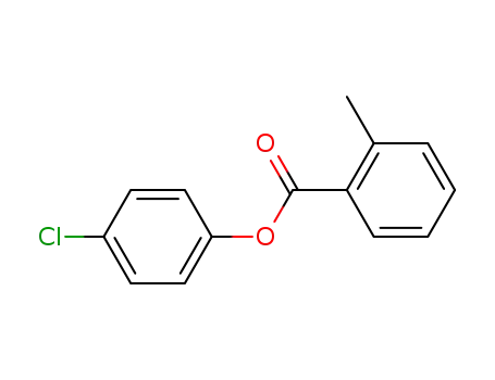 2-methyl-benzoic acid-(4-chloro-phenyl ester)