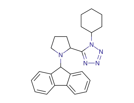 5-(1-(9H-fluoren-9-yl)pyrrolidin-2-yl)-1-cyclohexyl-1H-tetrazole