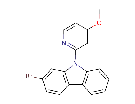 2-bromo-9-(4-methoxypyridin-2-yl)-9H-carbazole