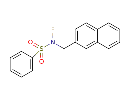 N-fluoro-N-(1-(naphthalen-2-yl)ethyl)benzenesulfonamide