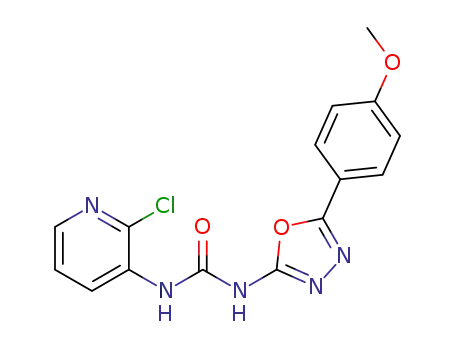 1-(2-chloropyridin-3-yl)-3-(5-(4-methoxyphenyl)-1,3,4-oxadiazol-2-yl)urea