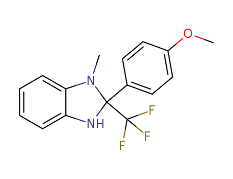 N-methyl-2-(4-methoxyphenyl)-2-trifluoromethylbenzimidazoline