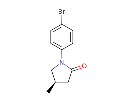 (R)-1-(4-bromophenyl)-4-methylpyrrolidin-2-one