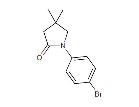 1-(4-bromophenyl)-4,4-dimethylpyrrolidin-2-one
