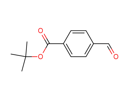 Molecular Structure of 65874-27-3 (4-FORMYL-BENZOIC ACID MONO TERT-BUTYL ESTER)