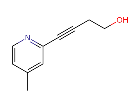 4-(4-methylpyridin-2-yl)but-3-yn-1-ol