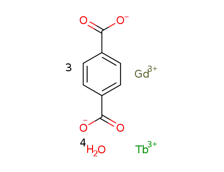 (Tb0.5Gd0.5)2(benzene-1,4-dicarboxylate)3(H2O)4
