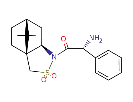 (R)-2-Amino-1-((1S,5R,7R)-10,10-dimethyl-3,3-dioxo-3λ6-thia-4-aza-tricyclo[5.2.1.01,5]dec-4-yl)-2-phenyl-ethanone