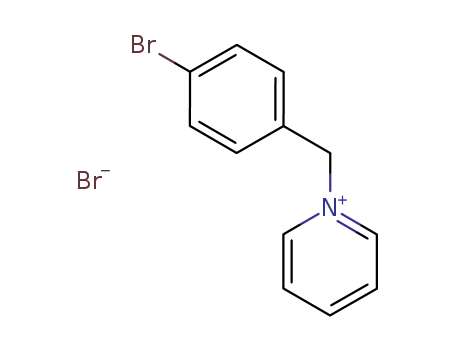 Molecular Structure of 125713-97-5 (Pyridinium, 1-[(4-bromophenyl)methyl]-, bromide)