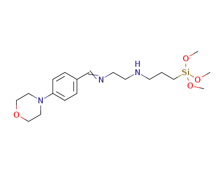 (4-morpholinobenzylidene)-3-(trimethoxysilyl)propylethane-1,2-diamine