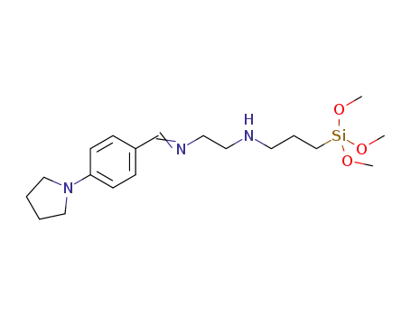 ((4-pyrrolidin-1-yl)benzylidene)-3-(trimethoxysilyl)propylethane-1,2-diamine