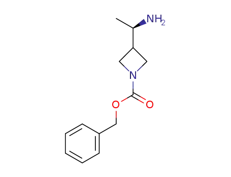 (R)-benzyl 3-(1-aminoethyl)azetidine-1-carboxylate