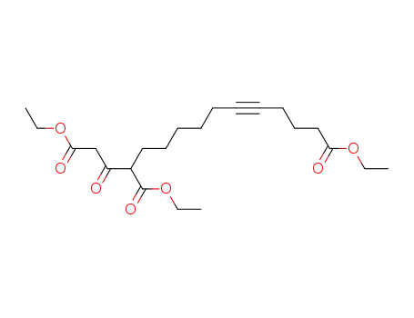 triethyl 2-oxo-9-tridecyne-1,3,13-tricarboxylate