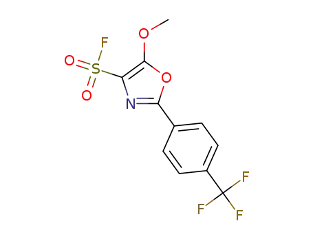 5-methoxy-2-(4-(trifluoromethyl)phenyl)oxazole-4-sulfonyl fluoride