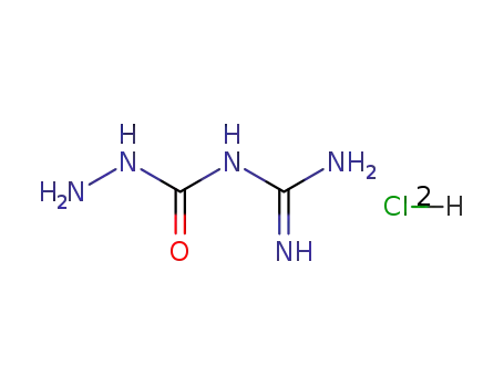 Molecular Structure of 28787-22-6 (4-amidinosemicarbazide dihydrochloride)