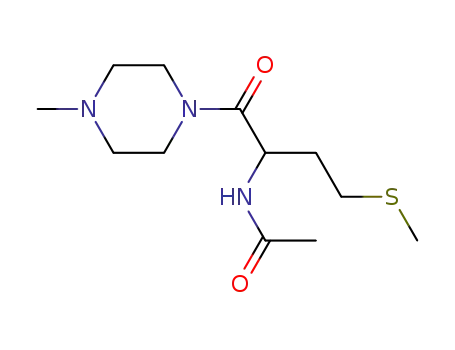 N-[1-(4-methylpiperazin-1-yl)-4-(methylthio)-1-carbonylbutane-2-yl]acetamide