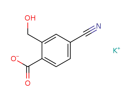 potassium 4-cyano-2-(hydroxymethyl)benzoate