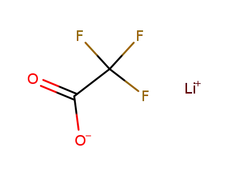 Molecular Structure of 2923-17-3 (Lithium trifluoroacetate)