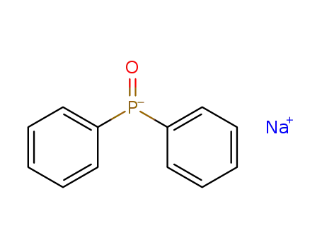 Molecular Structure of 19115-00-5 (Phosphinous acid, diphenyl-, sodium salt)