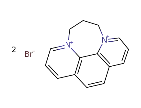 Molecular Structure of 15302-99-5 (N,N'-TRIMETHYLENE-1,10-*PHENANTHROLINIUM  DIBROMIDE)