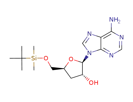 (2R,3R,5S)-2-(6-amino-purin-9-yl)-5-(tert-butyl-dimethyl-silanyloxymethyl)tetrahydrofuran-3-ol