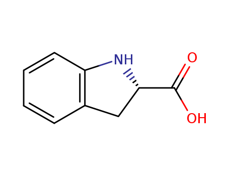 79815-20-6,(S)-(-)-Indoline-2-carboxylic acid,(S)-(-)-Indoline-2-carboxylic acid 79815-20-6;S-(-)-Indoline-2-carboxylic acid;(S)-(-) Indole-2-Carboxylic Acid;s-(-)- indoline- 2- carboxylic acid;S-Indoline-2-carboxylic acid;(S)-(-)-Indolene-2-Carboxylic Acid;S-(-)Indoline-2-carboxylic acid;(S)-Indoline-2-Carboxylic Acid;(S)-Indoline-2-formic acid;(-)-(S)-2-Indolinecarboxylic acid;(S)-(-)Indoline-2-CarboxylicAcid;(2S)-indoline-2-carboxylic acid;