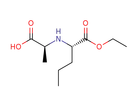 Molecular Structure of 82834-12-6 (N-[(S)-1-Carbethoxy-1-butyl]-(S)-alanine)