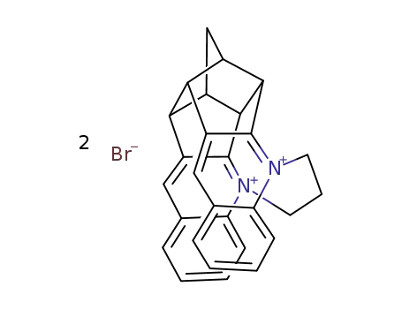 1',1''-trimethylene-2,3:7,6-bis(2,',3'-quinolino)tetracyclo<6.3.0.04,11.05,9>undecane dibromide