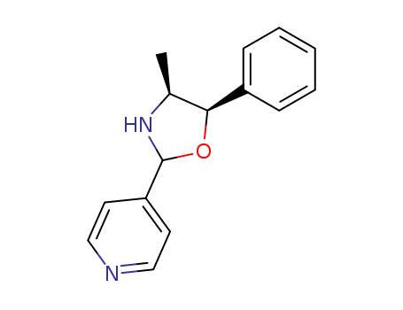 4-((4S,5R)-4-Methyl-5-phenyl-oxazolidin-2-yl)-pyridine