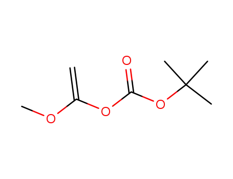 Molecular Structure of 81616-10-6 (Carbonic acid, 1,1-dimethylethyl 1-methoxyethenyl ester)