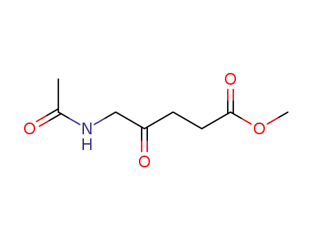 Molecular Structure of 93393-93-2 (METHYL 5-ACETYLAMINOLEVULINATE)