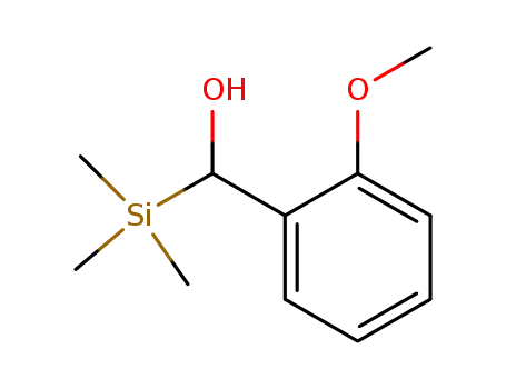 (Trimethylsilyl)(o-methoxyphenyl)methanol